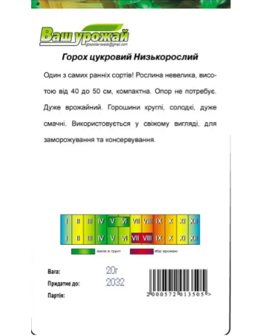 Сахарный низкорослый