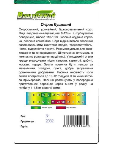 Кущовий F1