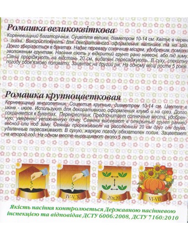 Ромашка Крупноцветковая