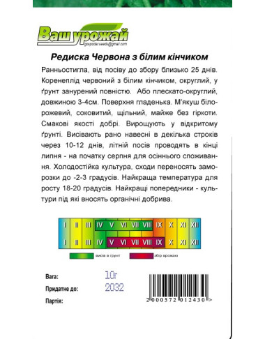 КБК Червоний з білим кінчиком
